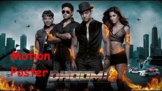 Dhoom 3 Motion Poster Aamir Khan Abhishek Bachchan Katrina Kaif Uday Chopra