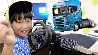 Truck Game Play with Car Toy Assembly Activity Pretend Play