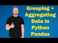 Grouping and Aggregating Data in Python Pandas