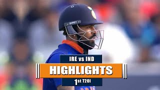India vs Ireland 1st T20 HIGHLIGHTS | FULL VIDEO | RECORD