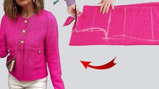 How to Sew a Perfect Women's Blazer | Step-by-Step Tailoring Tutorial for Beginners