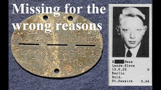 Researching a WWII identification tag to the heart of darkness - Missing in Festung St Nazaire