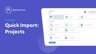 Quick Import: Projects
