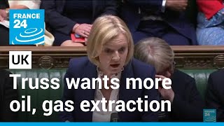 New UK PM Truss wants more oil and gas extraction from the North Sea • FRANCE 24 English