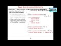 Java Monitor Object Synchronized Methods