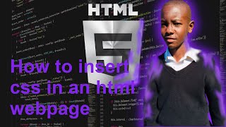 how to insert css into your html document explained