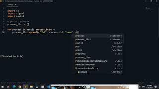 How to kill a process by name in Python