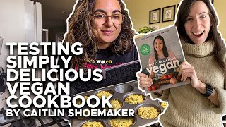 Testing oil free, gluten free, refined sugar free vegan recipes by From My Bowl | Cookbook Review