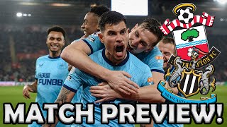 *LAST AWAY GAME BEFORE THE WORLD CUP!* SOUTHAMPTON VS NEWCASTLE PREVIEW!