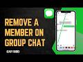 How To Remove Someone From Group Chat on iMessage !