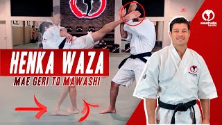 Machida Techniques - Henka Wasa -  How to change direction in the middle of the movement