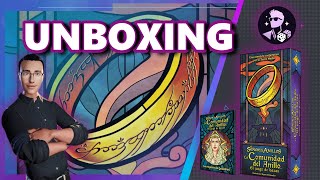 UNBOXING de La Comunidad del Anillo EL JUEGO DE BAZAS - El Señor de los Anillos