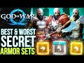 God of War Ragnarok - 13 Of The Best EARLY & END GAME Armors You Don't Want To Miss!