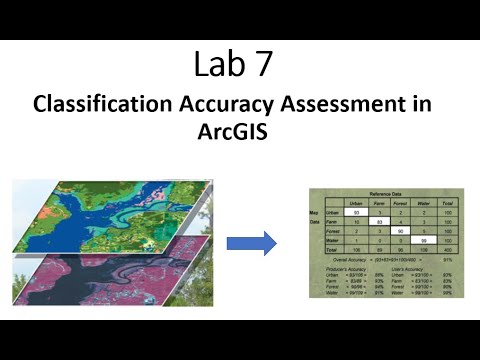 Lab 7 Classification Accuracy Assessment In ArcGIS - YouTube