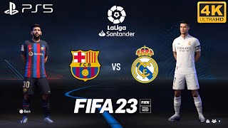 FIFA 23 - Barcelona vs. Real Madrid - ft. Ronaldo - El Clásico | PS5™ Gameplay [4K 60FPS] Next Gen