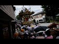 秩父川瀬祭2013年　本町屋台　7月20日