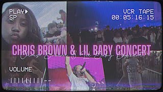 COME ALONG WITH ME TO CHRIS BROWN AND LIL BABY CONCERT