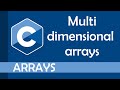 Multidimensional arrays in C
