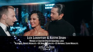 Liza Lakovitsky \u0026 Austin Joson at Platinum Dancesport Classic