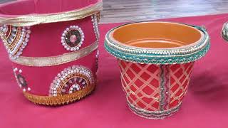 Decorative Pot for Mandap Muhurat