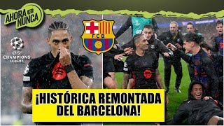 ESPECTACULAR REMONTADA BARCELONA vs Benfica. Aseguró boleto a octavos en CHAMPIONS | Ahora o Nunca