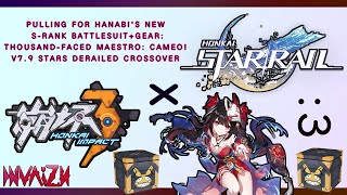 Pulling for Hanabi's New S-Rank Battlesuit+Gear: Thousand-Faced Maestro: Cameo! || HI3xHSR 7.9