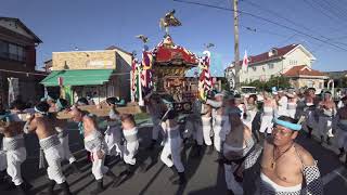 2019年9月25日(水)祭り唄パレード＠長者・中根十三社祭（千葉県いすみ市）