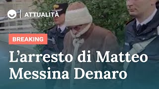 Matteo Messina Denaro portato via dai carabinieri