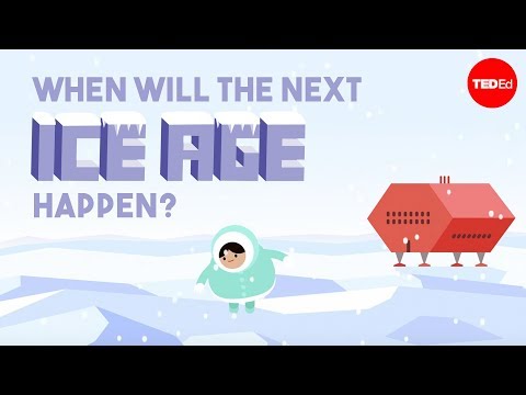 What were characteristics of the ice age?