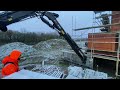 Winter is comming!❄️#viralvideo #work #home #construction #power #truck