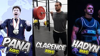 Powerlifting with Pana and Clarence in London