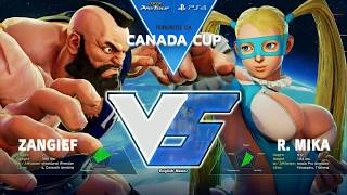 SFV: DNG | Itabashi Zangief vs GRPT | Fuudo - Canada Cup 2017 - CPT 2017