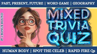 6 Round Mixed Trivia Quiz | Pub Quiz Style | General Knowledge