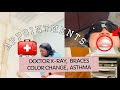 VLOG| BRACES COLOR CHANGE+COURTHOUSE+ BAD ASTHMA+ X-RAY && More|| UniqueStyy 23