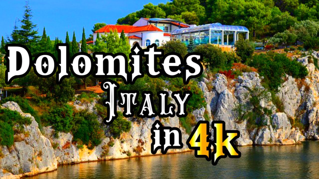 Dolomites Italy In 4k View Drone Film Meditation Music For Stress