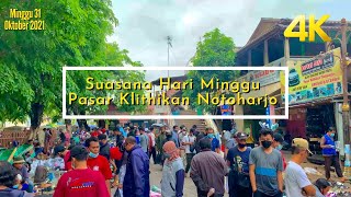 Ramainya Pasar Klithikan Notoharjo Semanggi Surakarta di Hari Minggu 2021 - 4K Walking iPhone XR