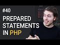 40: What are Prepared Statements and how to use them | PHP tutorial | Learn PHP programming