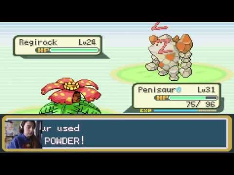 FireRed Nuzlocke Episode 15: Brightpowder Regirock FireRed Nuzlocke Episode 15: Brightpowder Regirock
