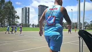 Samoa NSW vs WA Samoa 2024 Mens netball (4th Quarter)