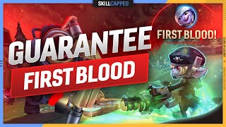 How to GUARANTEE FIRST BLOOD in BOT LANE - League of Legends Guide