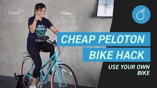 DIY Peloton Bike Hack with Indoor Trainer