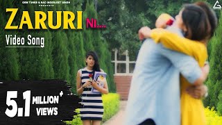 Zaruri Ni (Official Video) : R Mohit Ft. Neetu Bhalla | Punjabi Song