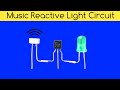 How to make Music reactive led strip with 2N2222 transistor|easily make music reactive led light....