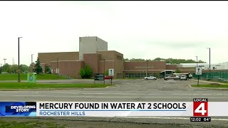 Mercury found in water at 2 schools in Rochester Hills