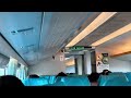 Maglev train journey, Shanghai, China