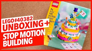 Lego wish you a happy birthday! LEGO 40382 Birthday Set (2020) unboxing and stop motion building!