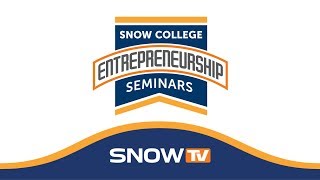 Snow College Entrepreneurship Seminar: Zach Smith 10-4-2017