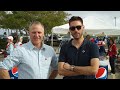 drew fuller and terry serpico volunteer for the red cross