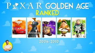 PIXAR Golden Age (2006 - 2010) - All 5 Movies Ranked Worst to Best