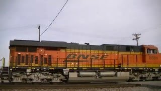 CREX 1421 BNSF 6888 8384 on a WB stacktrain Afton OK